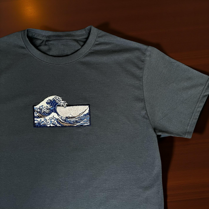 La Gran Ola — T-shirt bordada