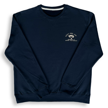 Sudadera bordada “Don’t Feel Sad” | Hilo Negro