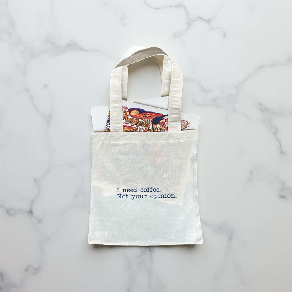 Pack 2 Tote Bags "Espresso-tote" | Hilo Negro